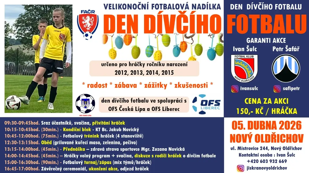 DEN DÍVČÍHO FOTBALU